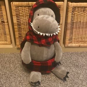 Adorable Red & Plaid Adjustable Dog Vest Size Large